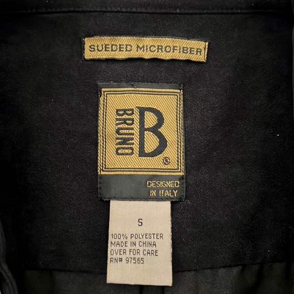 Bruno~Sueded Microfiber Button Shirt - Picture 4 of 8